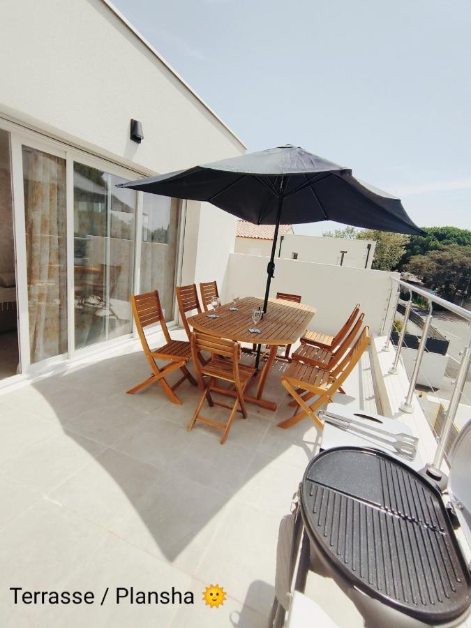 La Villa Yucca Vias Plage - 300M Plage Et Centre 外观 照片